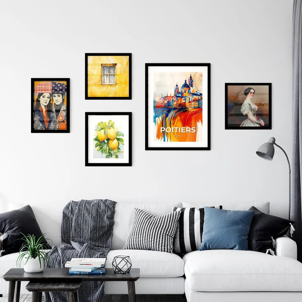 Vibrant Poitiers, France Wall Art Collection