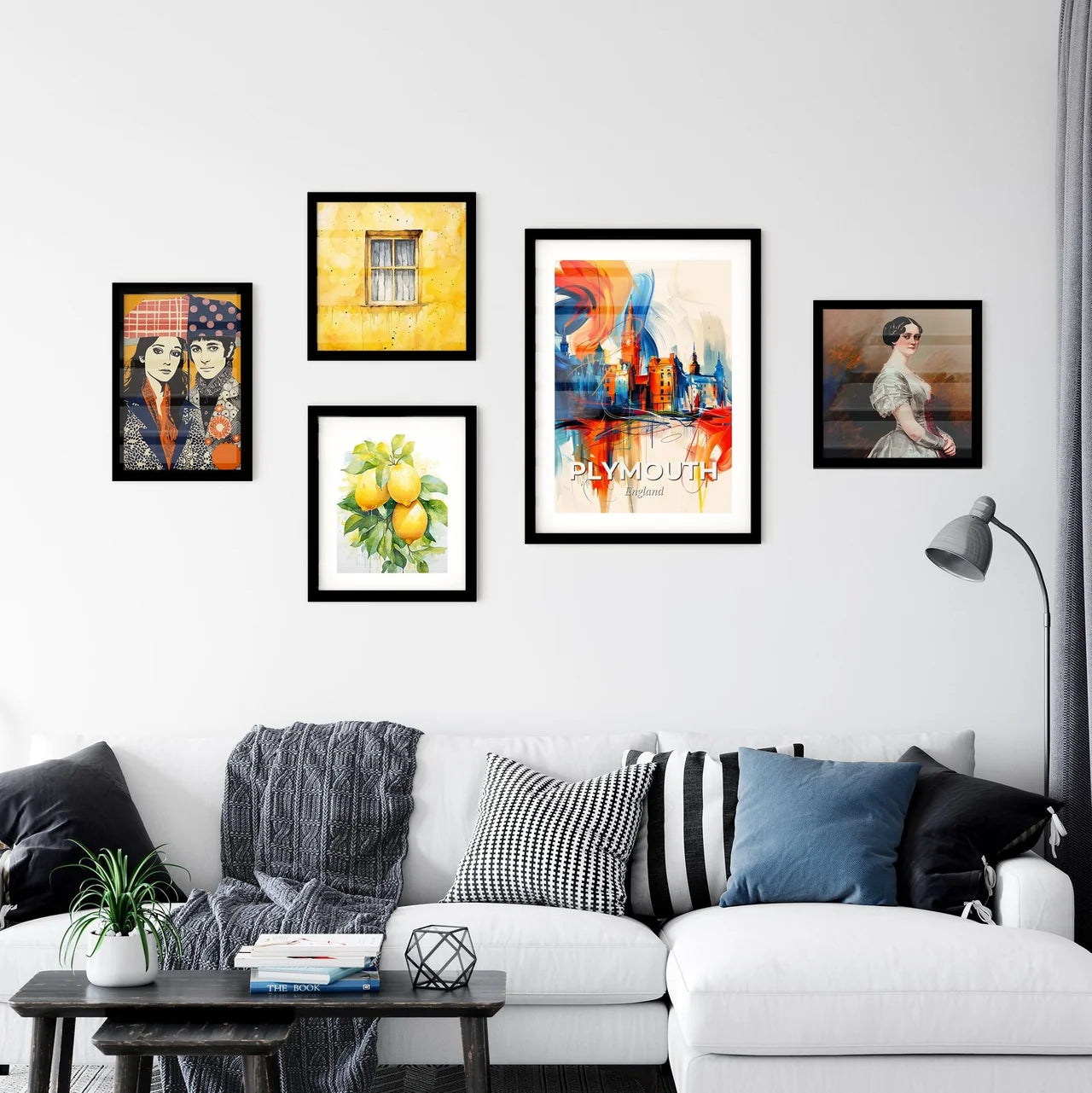 Vibrant Plymouth, England Wall Art Collection