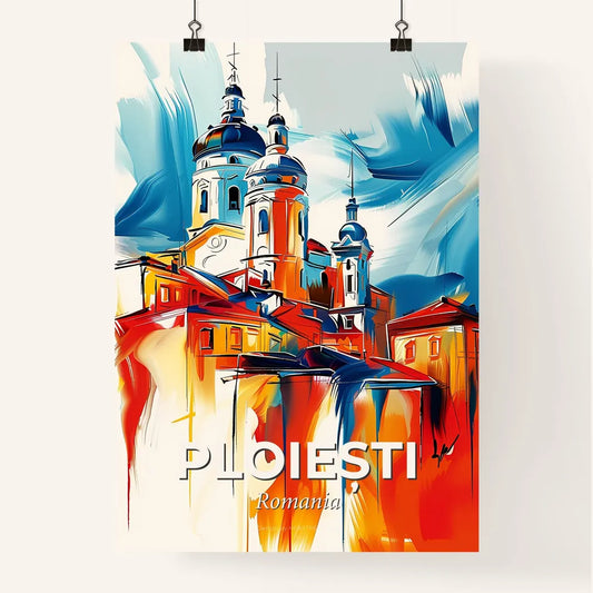 Vibrant Ploiești, Romania Poster