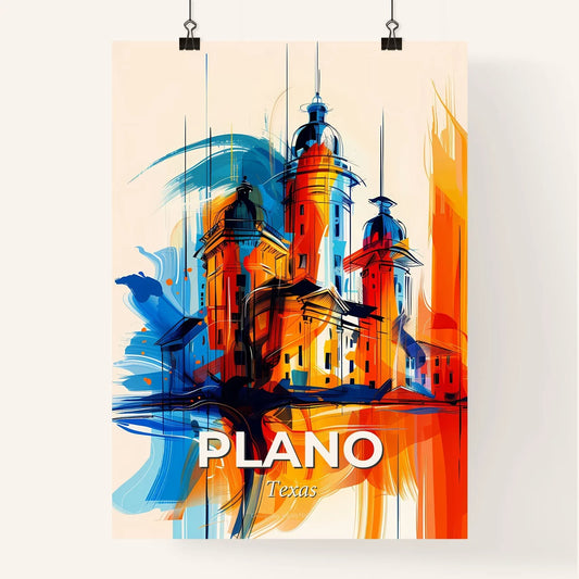 Vibrant Plano, Texas Poster