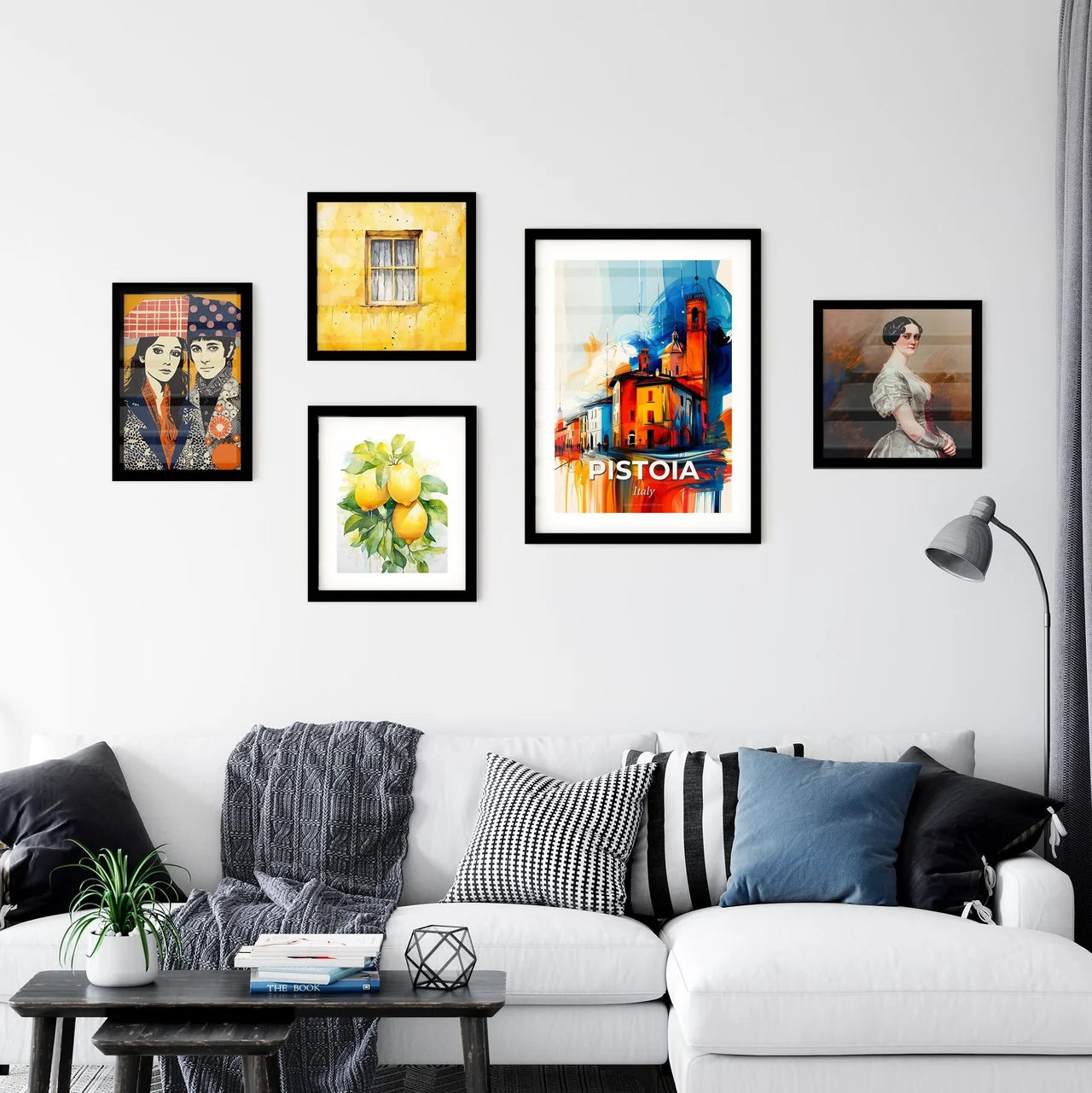 Vibrant Pistoia, Italy Wall Art Collection