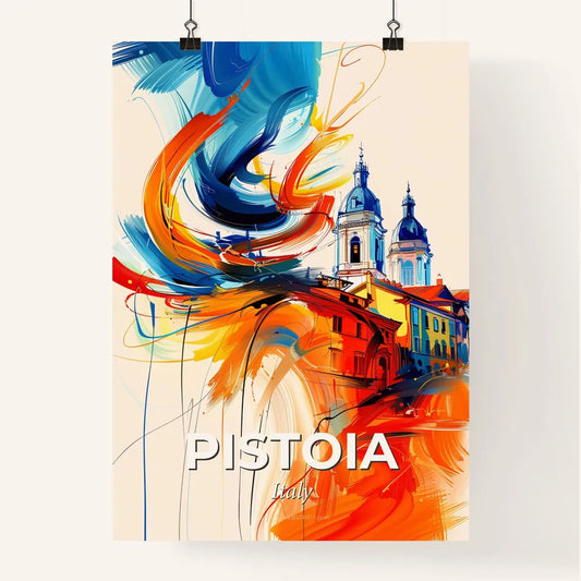 Vibrant Pistoia, Italy Poster