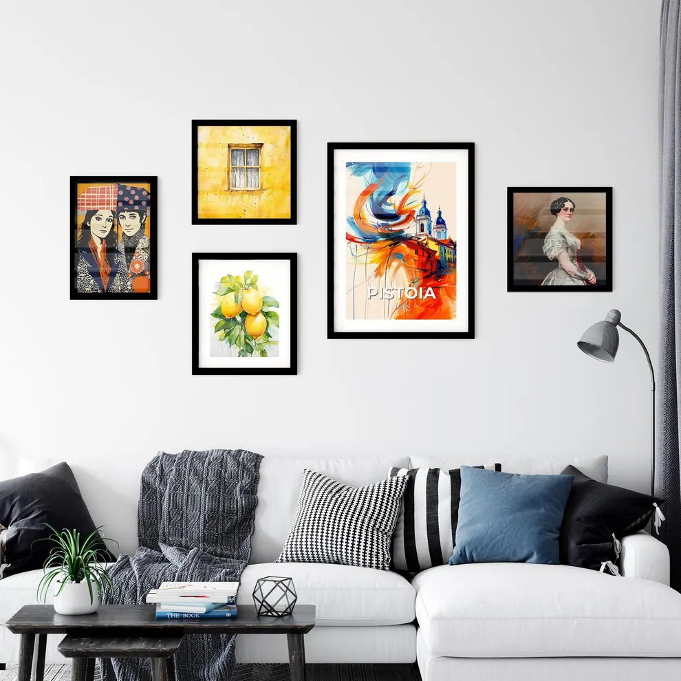 Vibrant Pistoia, Italy Wall Art Collection