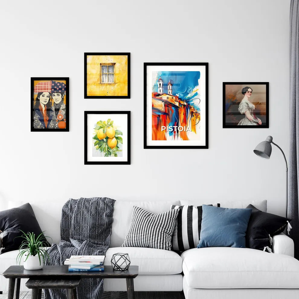 Vibrant Pistoia, Italy Wall Art Collection