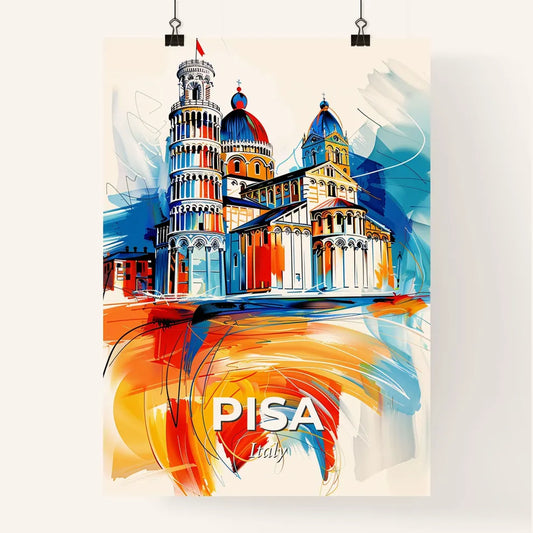 Vibrant Pisa, Italy Poster