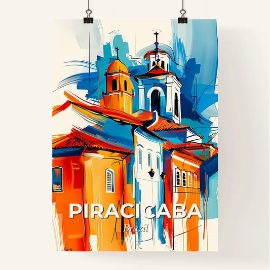 Vibrant Piracicaba, Brazil Poster