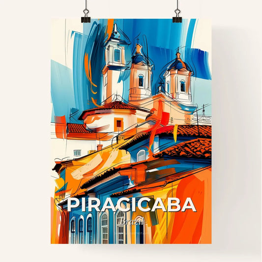 Vibrant Piracicaba, Brazil Poster