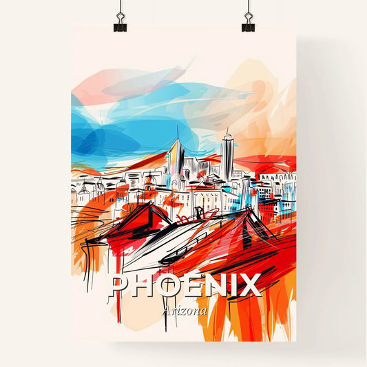 Vibrant Phoenix, Arizona Poster