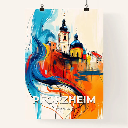Vibrant Pforzheim, Germany Poster
