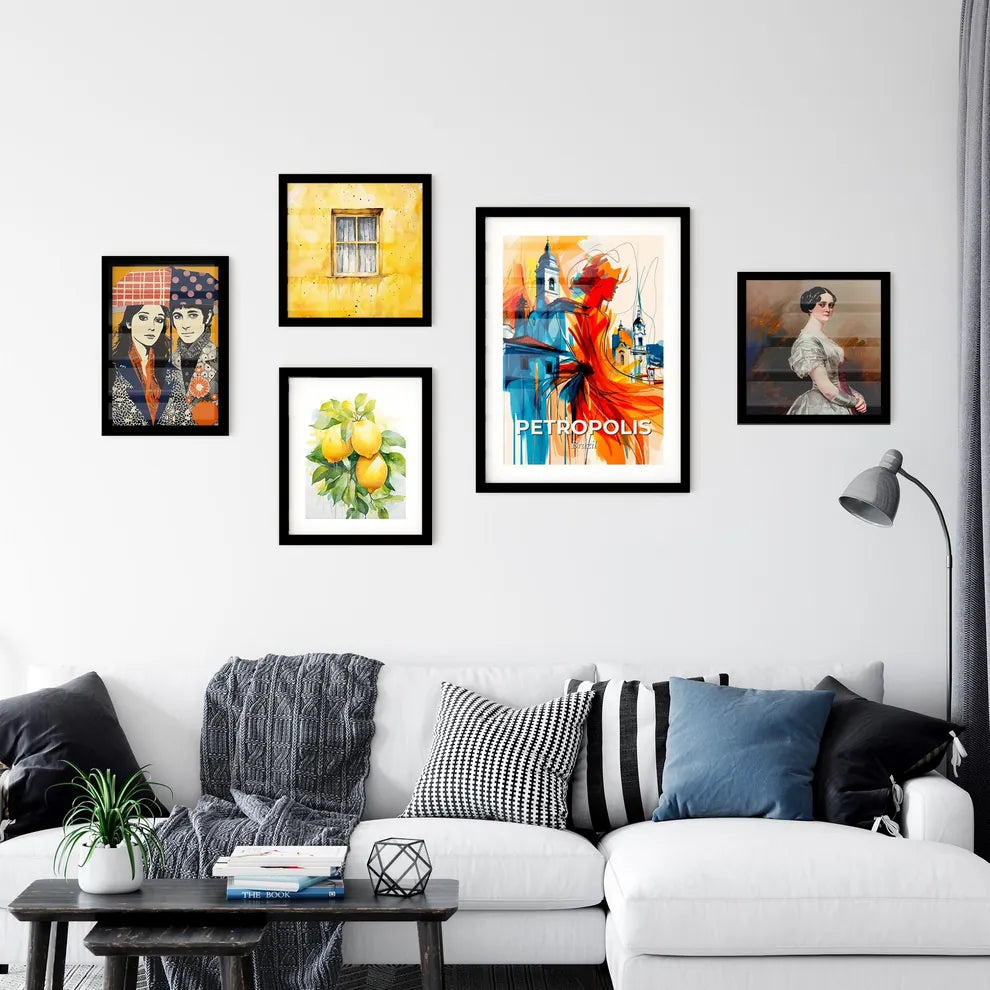 Vibrant Petropolis, Brazil Wall Art Collection
