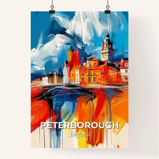 Vibrant Peterborough, England Poster