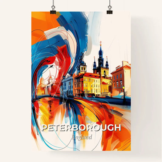 Vibrant Peterborough, England Poster