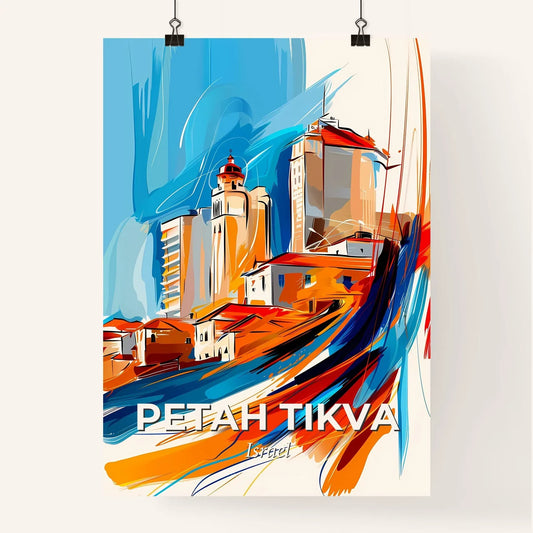 Vibrant Petah Tikva, Israel Poster