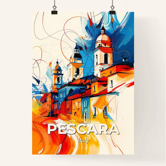 Vibrant Pescara, Italy Poster