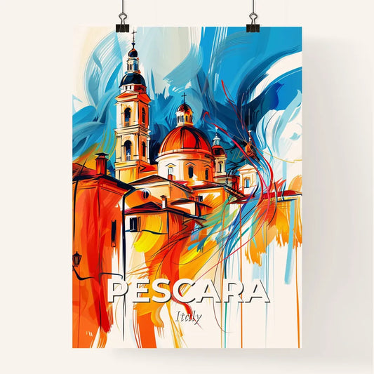 Vibrant Pescara, Italy Poster