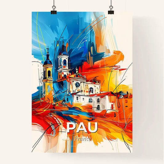 Vibrant Pau, France Poster