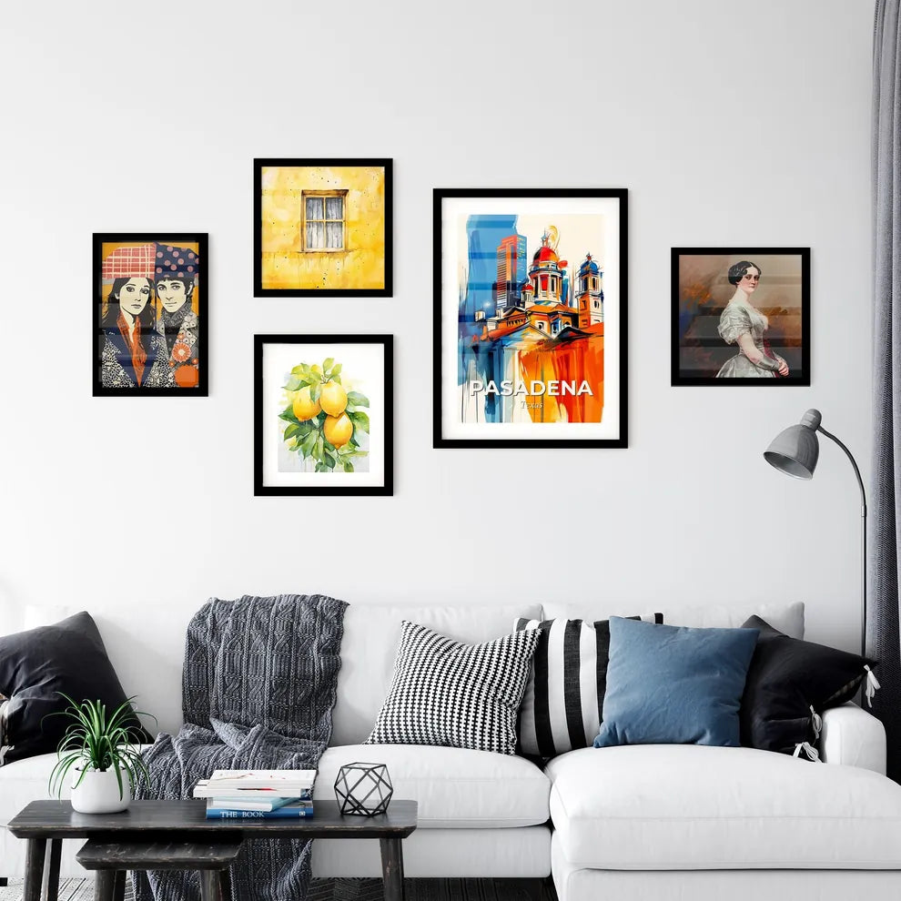 Vibrant Pasadena, Texas Wall Art Collection