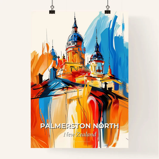 Vibrant Palmerston North, New Zealand Poster