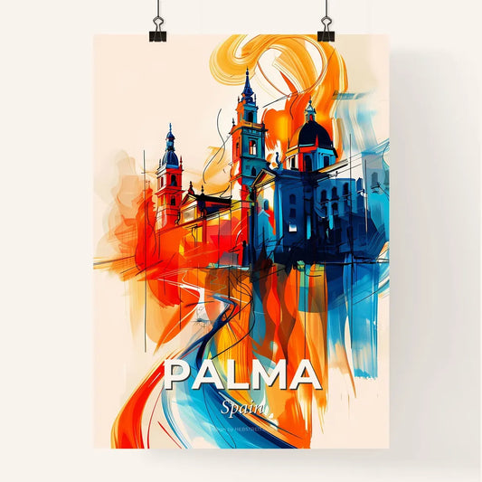 Vibrant Palma, Spain Poster