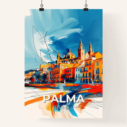 Vibrant Palma, Spain Poster
