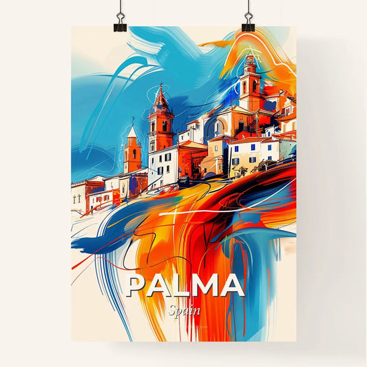 Vibrant Palma, Spain Poster