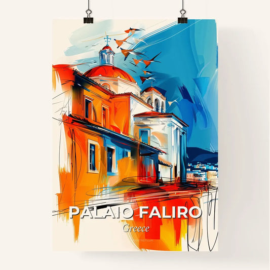 Vibrant Palaio Faliro, Greece Poster