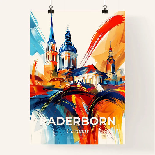 Vibrant Paderborn, Germany Poster