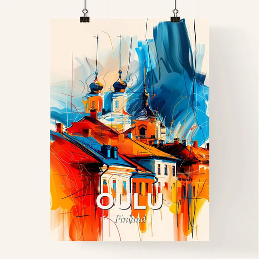 Vibrant Oulu, Finland Poster