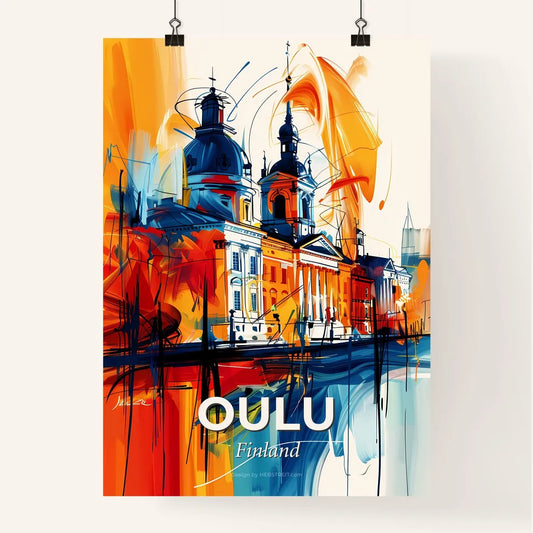 Vibrant Oulu, Finland Poster
