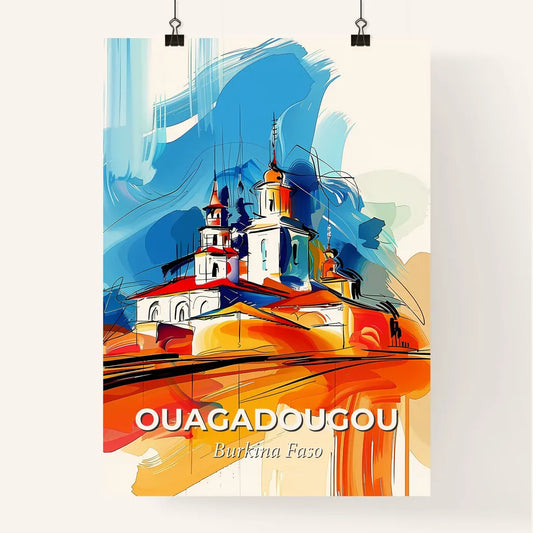 Vibrant Ouagadougou, Burkina Faso Poster