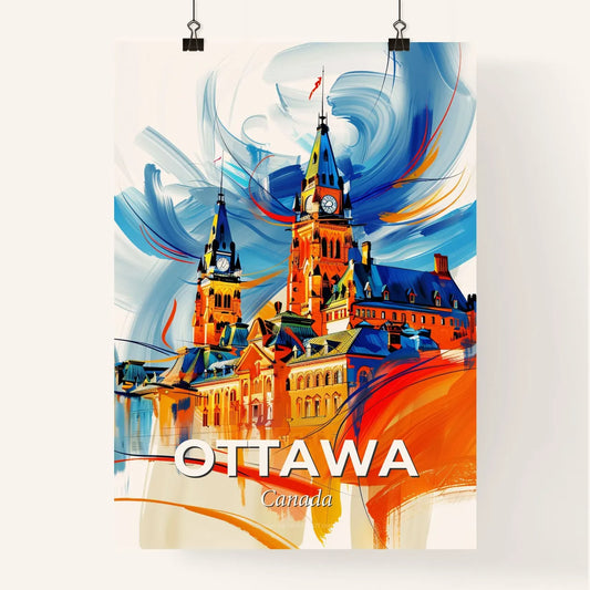 Vibrant Ottawa, Canada Poster