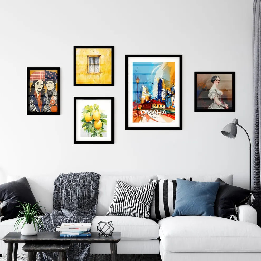 Vibrant Omaha, Nebraska Wall Art Collection
