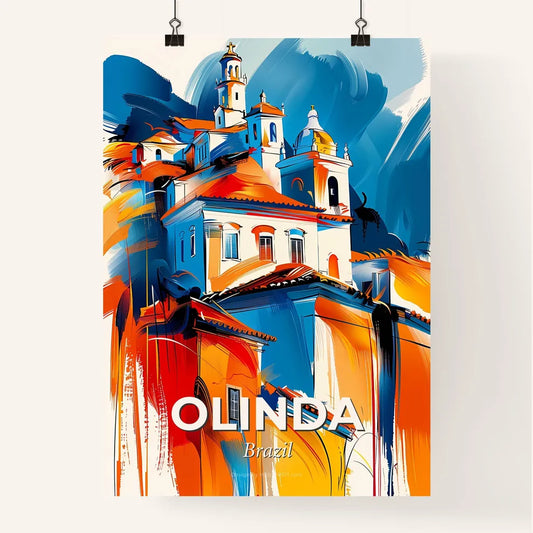 Vibrant Olinda, Brazil Poster