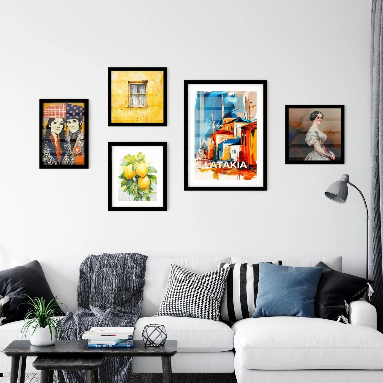 Vibrant Latakia, Syria Wall Art Collection