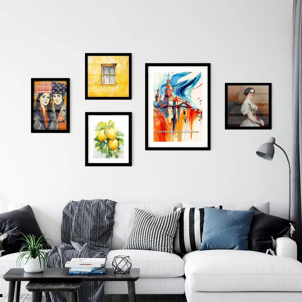 Vibrant Las Palmas De Gran Canaria, Spain Wall Art Collection