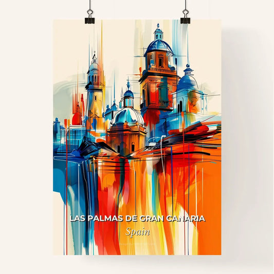 Vibrant Las Palmas De Gran Canaria, Spain Poster