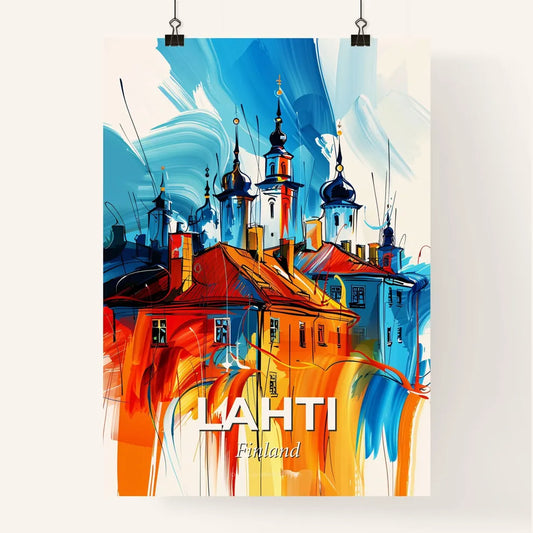 Vibrant Lahti, Finland Poster