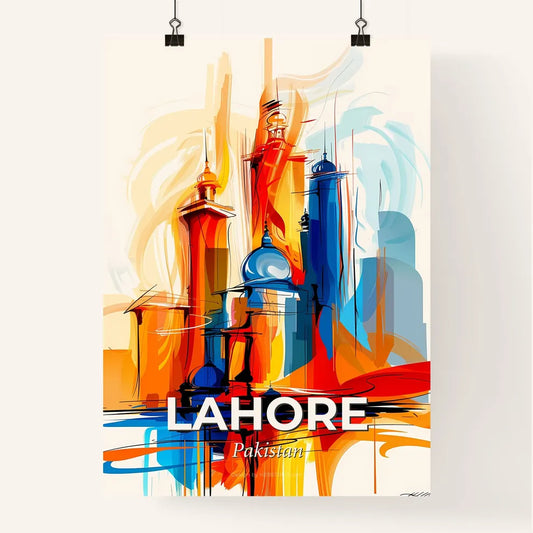 Vibrant Lahore, Pakistan Poster