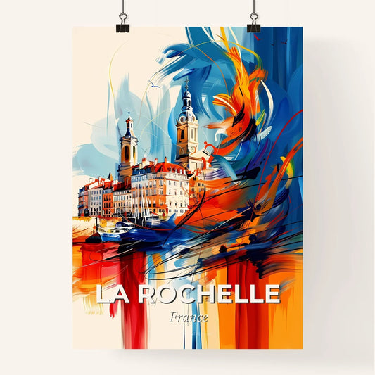 Vibrant La Rochelle, France Poster