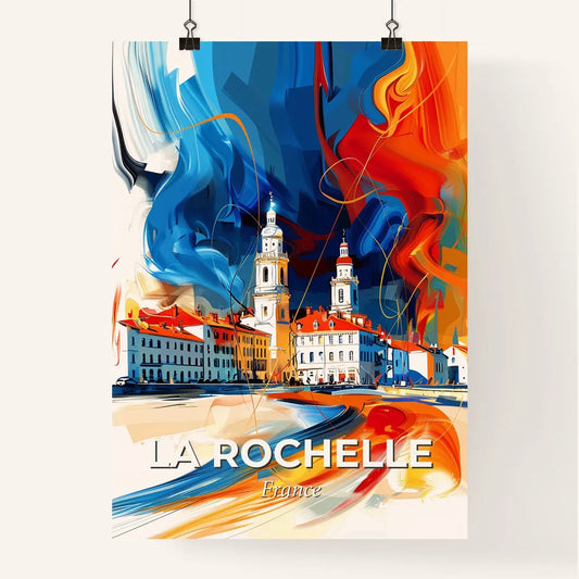 Vibrant La Rochelle, France Poster