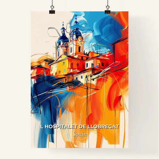 Vibrant L Hospitalet De Llobregat, Spain Poster