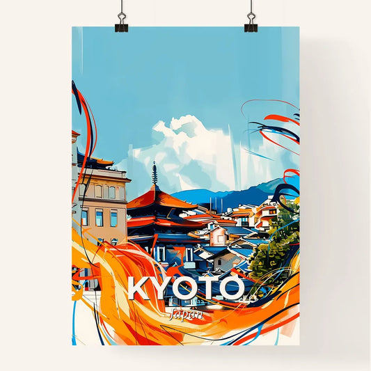 Vibrant Kyoto, Japan Poster