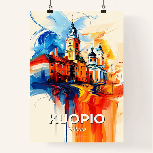 Vibrant Kuopio, Finland Poster