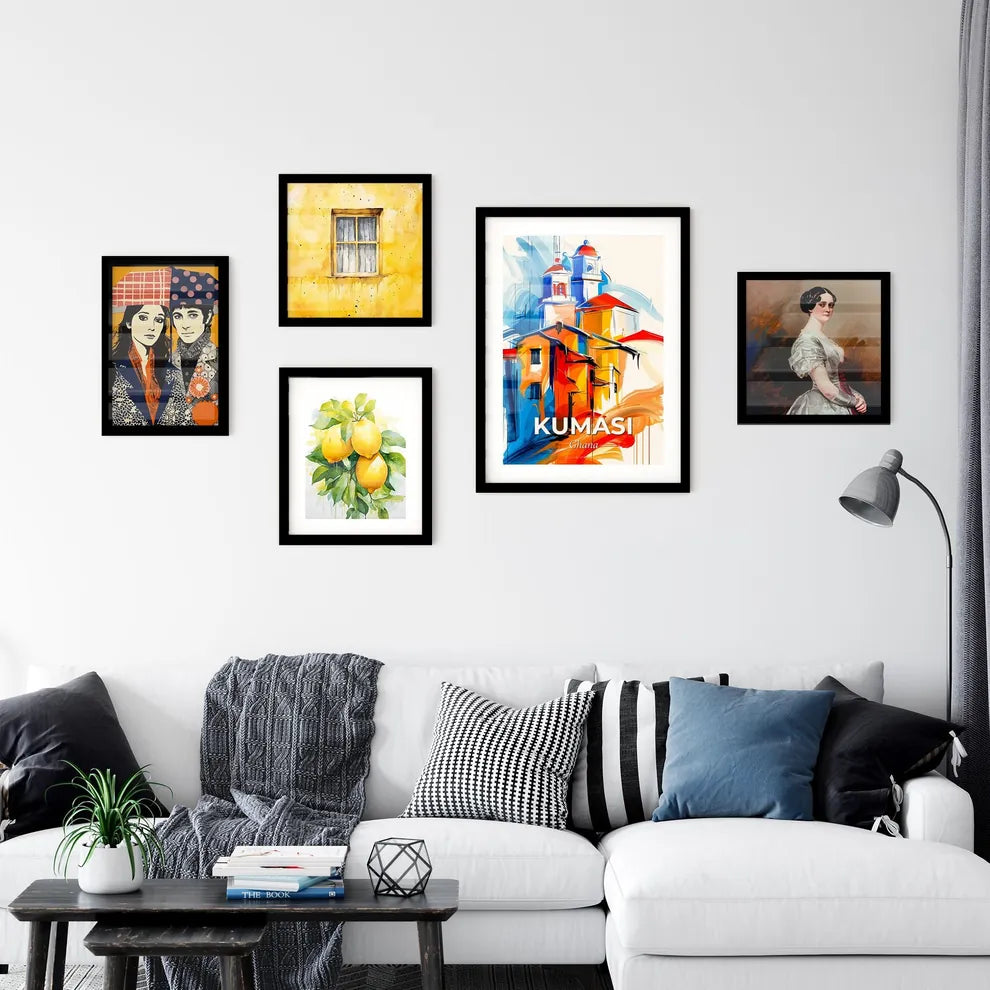 Vibrant Kumasi, Ghana Wall Art Collection