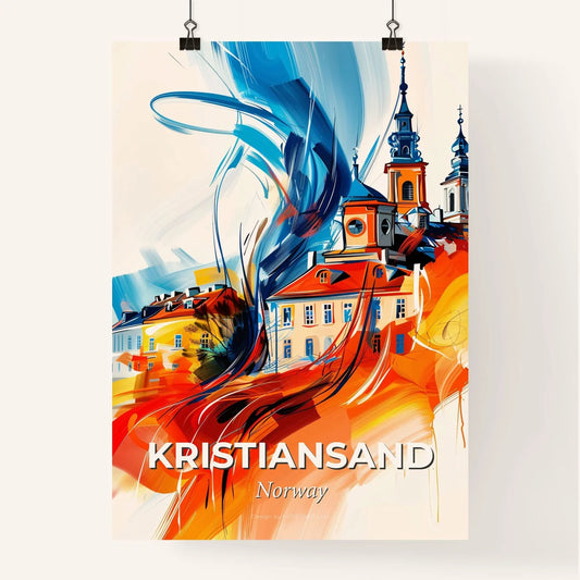 Vibrant Kristiansand, Norway Poster