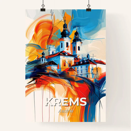 Vibrant Krems, Austria Poster
