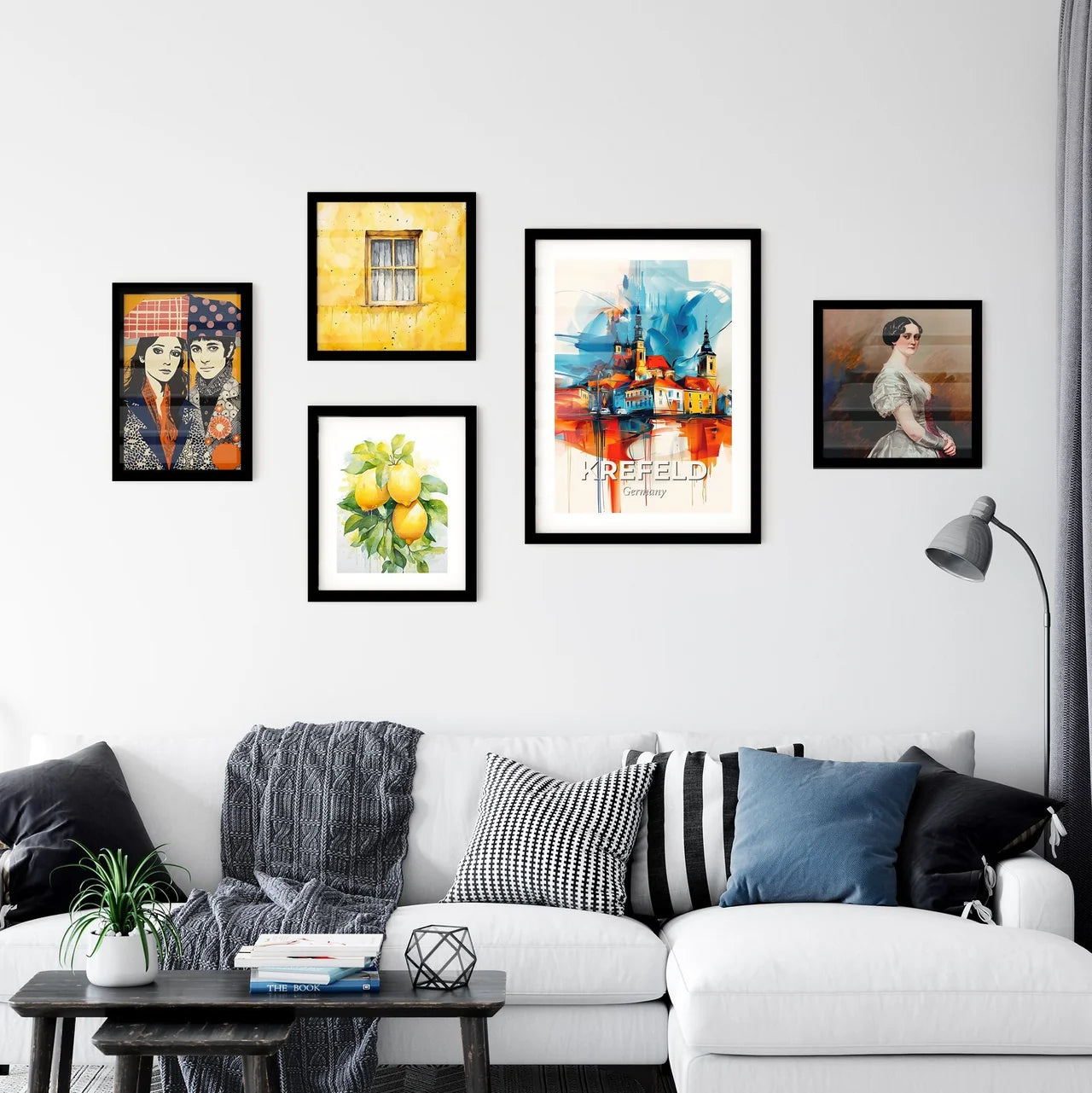 Vibrant Krefeld, Germany Wall Art Collection