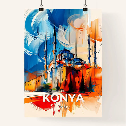 Vibrant Konya, Turkey Poster