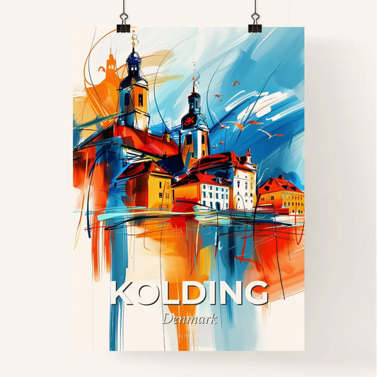 Vibrant Kolding, Denmark Poster