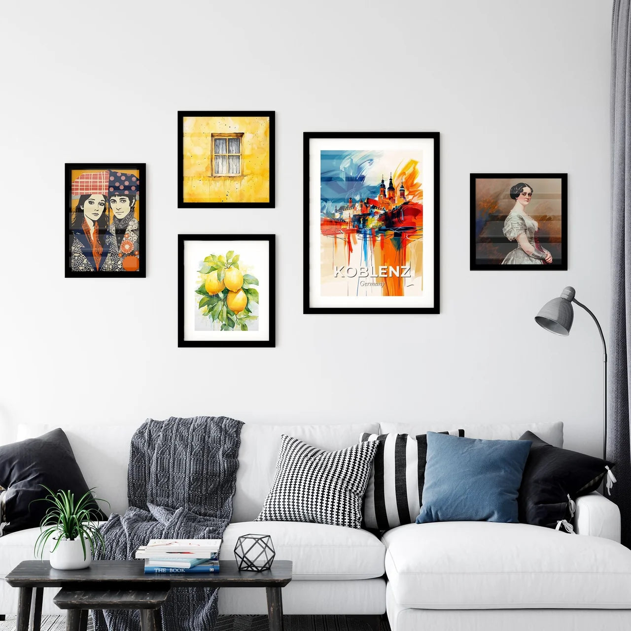 Vibrant Koblenz, Germany Wall Art Collection